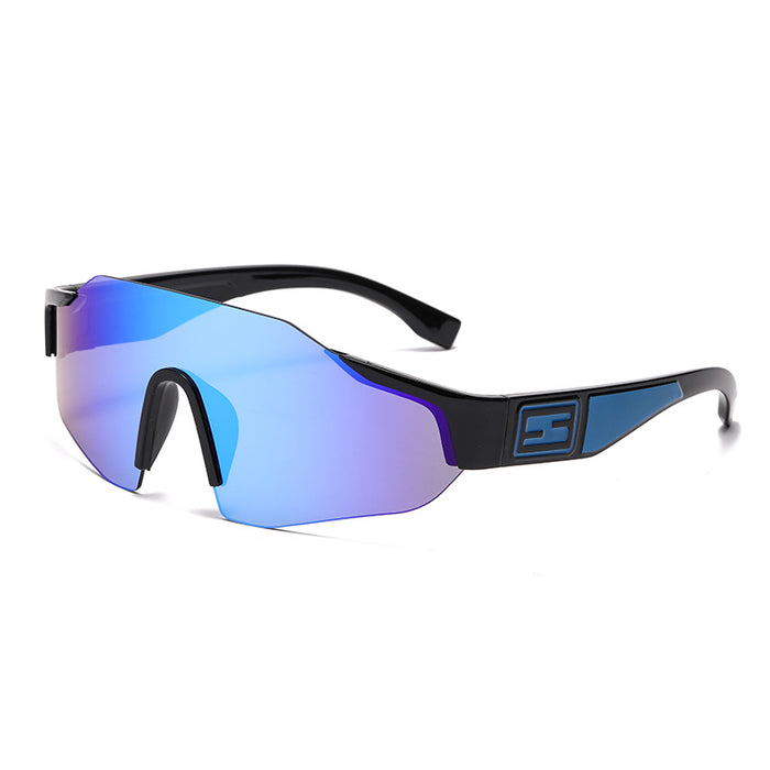 Wholesale One-piece Frameless PC Sunglasses JDC-SG-HNB010