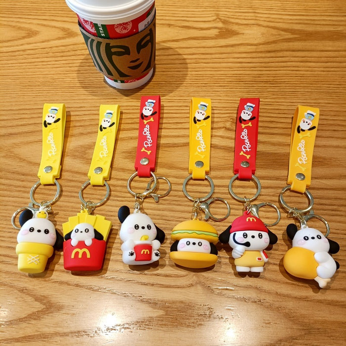 Wholesale Cartoon Doll PVC Keychain JDC-KC-MingT018