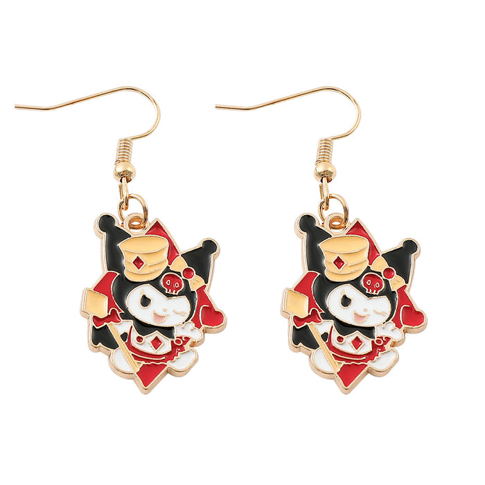 Wholesale Christmas Earrings Ear Hooks  Fashion Cartoon    Student Ear Jewelry