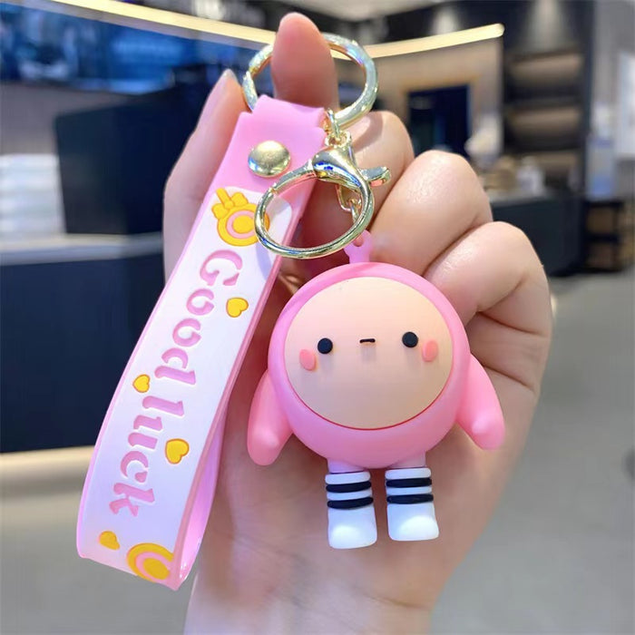 Wholesale Cute Cartoon 3D Keychain Metal Car Key Accessory Everyday