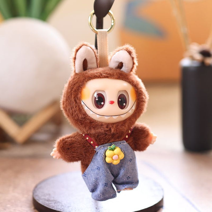 Wholesale Cute Vinyl Plush Rabbit Bag Pendant Keychain Doll Toy