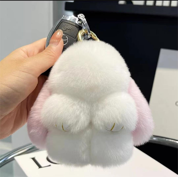 Wholesale  Fur Plush  Key Chain Pendant Plush Doll Bunny Bag Pendant Plush Doll