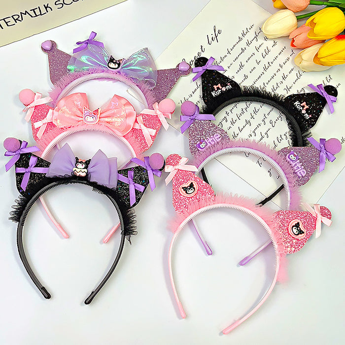 Wholesale 3D Ear Bow Fabric Headband JDC-HD-HengX004