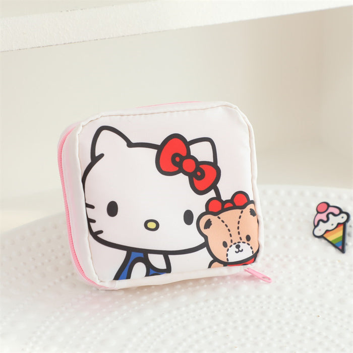 Wholesale Cute Bag Student' s Sanitary Cotton Storage Bag Portable Sanitary Napkin Bag