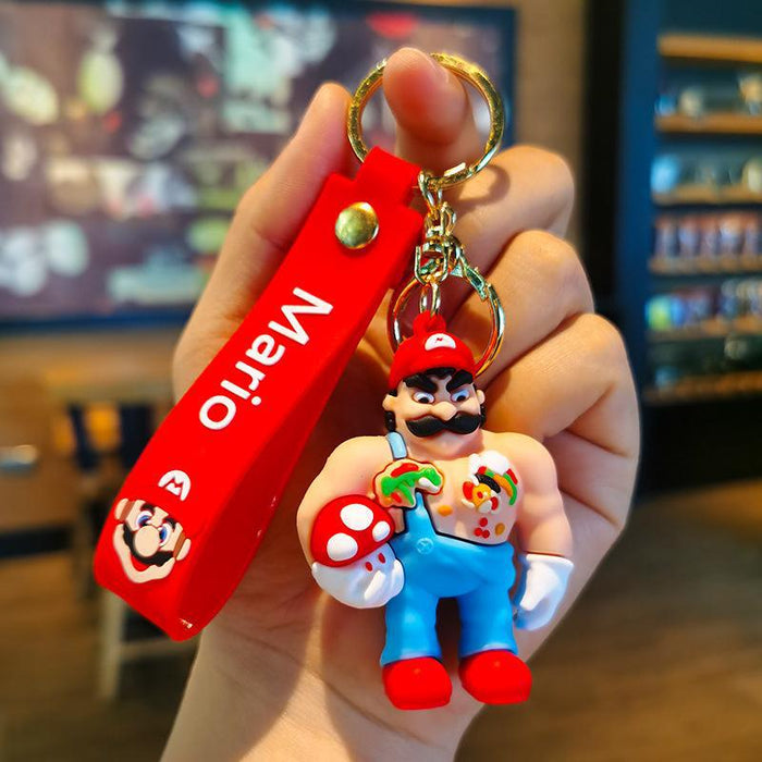 Wholesale Cartoon Doll 3D Rubber Keychain JDC-KC-Tingm063