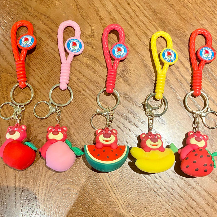 Wholesale Cartoon Silicone Doll Keychain JDC-KC-MingT252