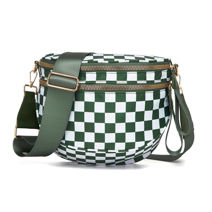 Wholesale Women' s shoulder bag fashionable and versatile Oxford cloth large capacity shell bag lightweight waterproof crossbody sports