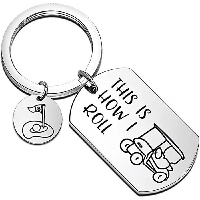 Wholesale Valentine's Day Anniversary Gift Stainless Steel Keychain JDC-KC-TangMumao001