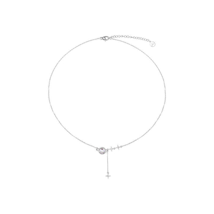 Wholesale Small niche design necklace, fashionable star, exquisite, light luxury, versatile, high-end feeling, collarbone chain