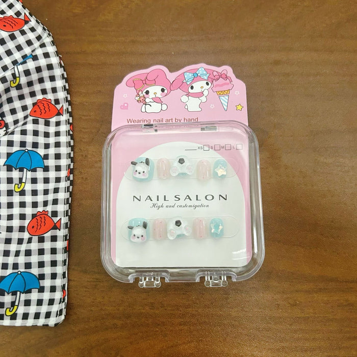 Wholesale children Cat-shaped nail stickers