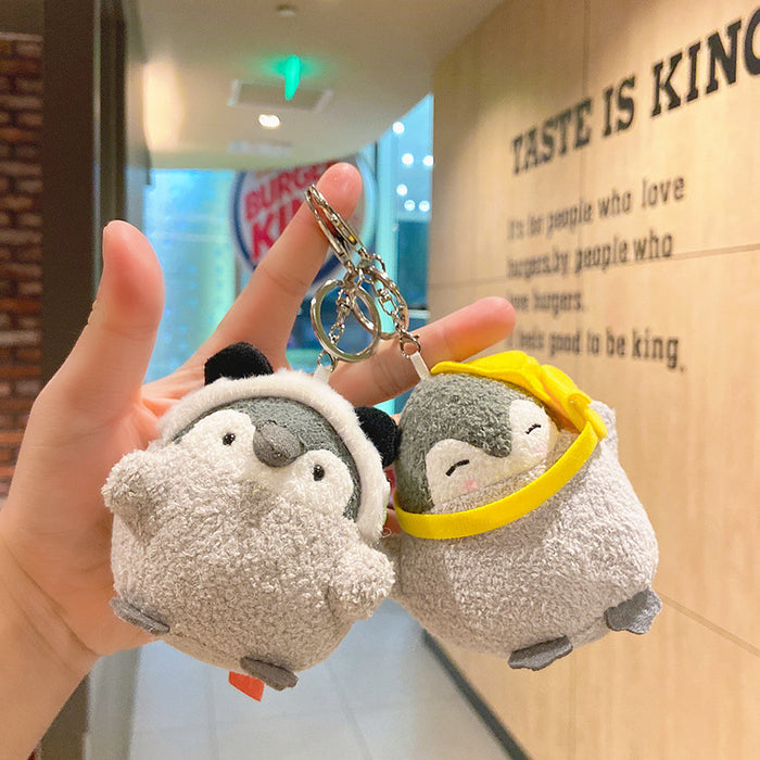 Wholesale Cute Cartoon Keychain School Bag Pendant Doll Gift Net Red Bag Pendant Doll Plush Keychain JDC-KC-YD092