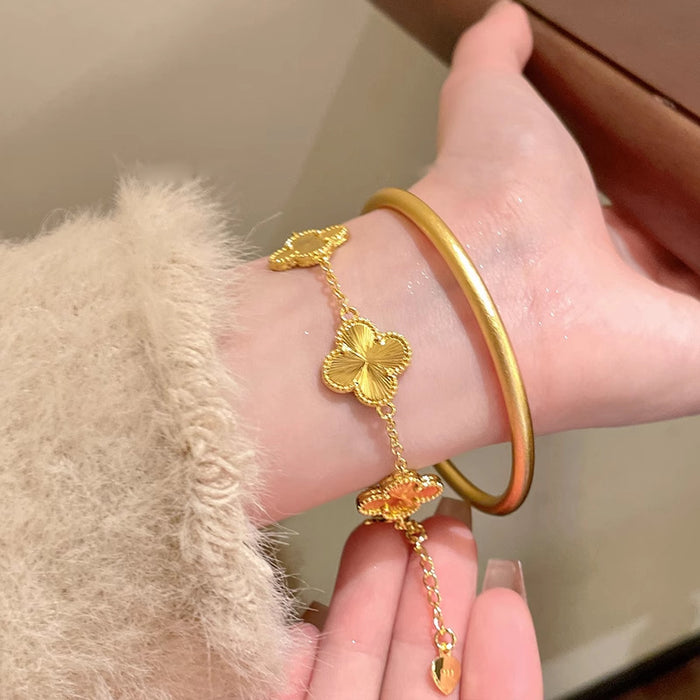 Wholesale Four-leaf clover bracelet