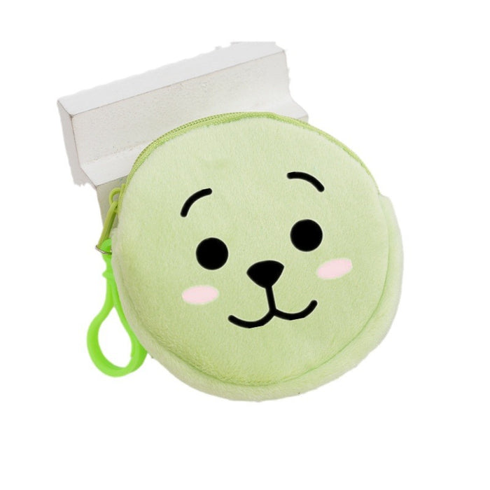 Wholesale Plush Cartoon Small Wallet Keychain JDC-KC-ShuaiX001