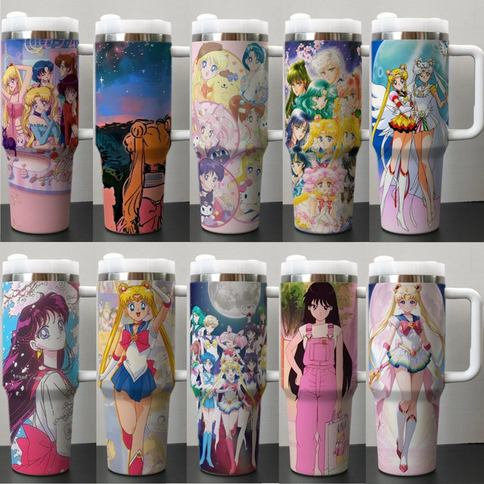 Wholesale 40oz Car Cup  cartoon Stainless Steel  ice bullies cup Tumbler Thermos Cup