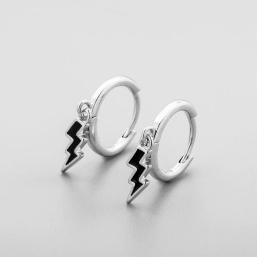 Wholesale Round Zircon Row of Diamond Earrings