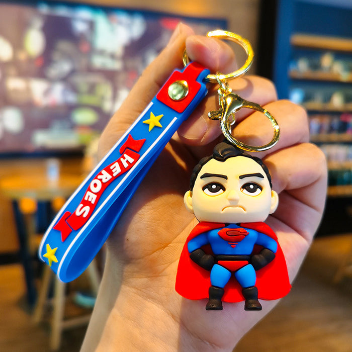 Wholesale Rubber Cartoon Doll Keychain JDC-KC-Tingm194