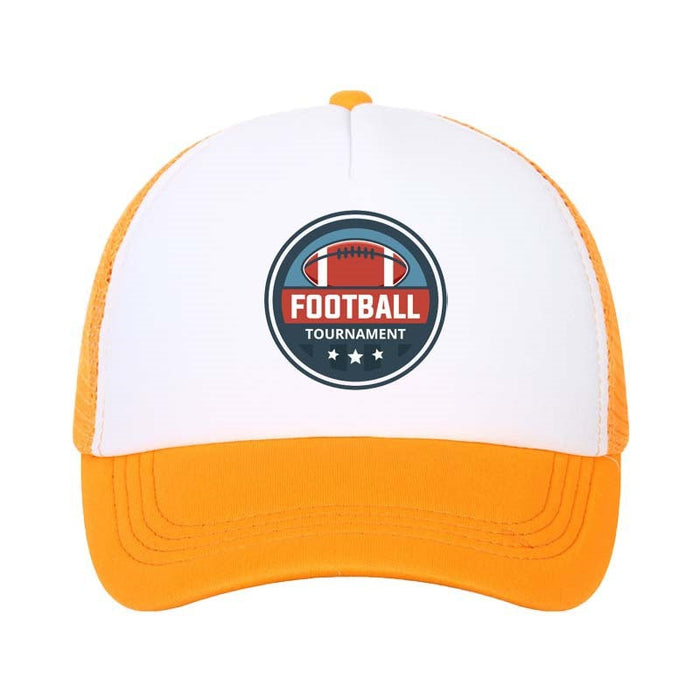 Wholesale Football Print Polyester Baseball Cap JDC-FH-JuH003