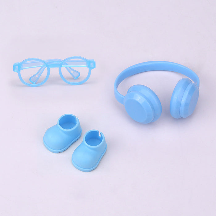 Wholesale Headphones Suitable for  Doll  Headset Baby Clothing Accessories