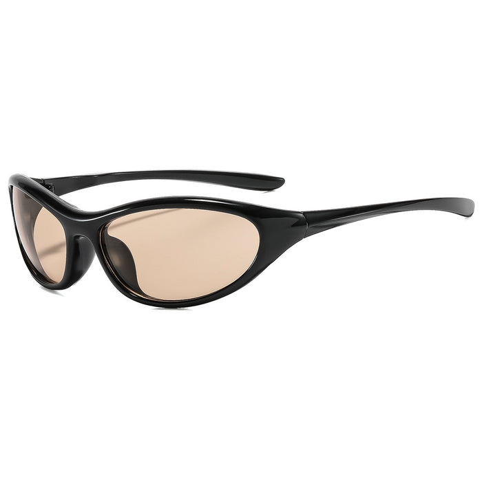 Wholesale Trendy Oval Sunglasses UV400 Polarized Cat 3 Sun Glasses for Women Everyday Wear