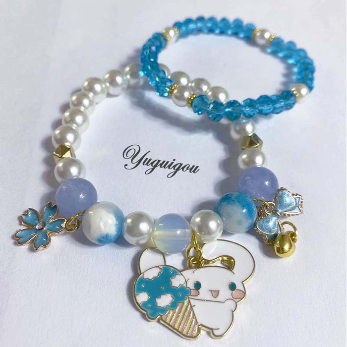 Wholesale Crystal Pearl Bracelet, Cute Cartoon Beads for Women