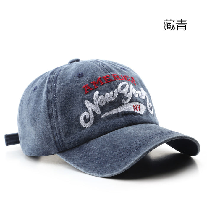 Wholesale Cotton Fashionhats Baseball Caps Vintage Letter Embroidery JDC-FH-TuL007