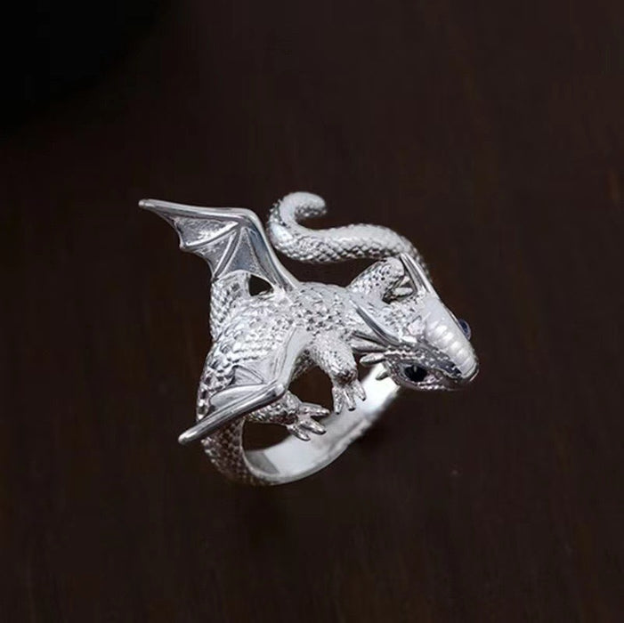 Wholesale Animal shaped ring, cute ring, fashionable personality, high-end sense, niche design, index finger ring
