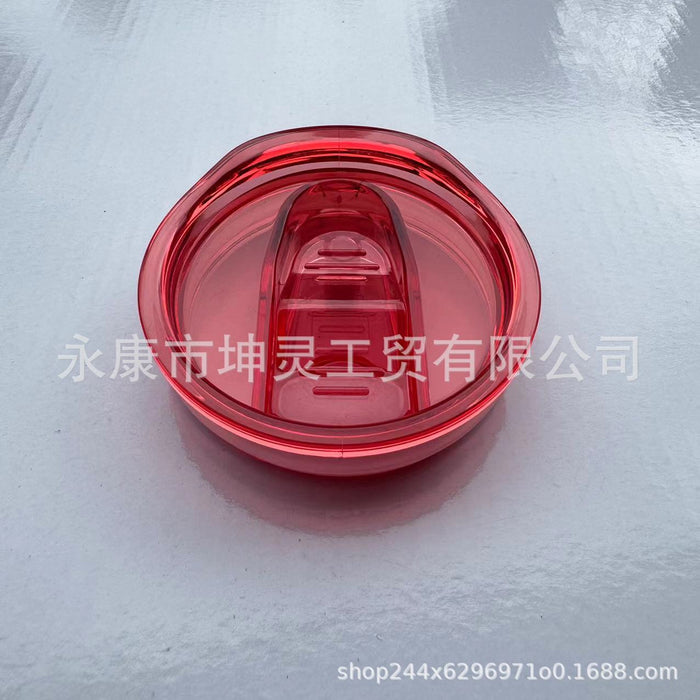 Wholesale Glass Straight Cup PP Color Cup Lid JDC-CUP-KL001