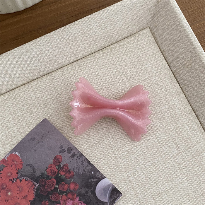 Wholesale Cute duckbill clip with colorful shimmering edge clip, cute bangs clip, bow clip, personality
