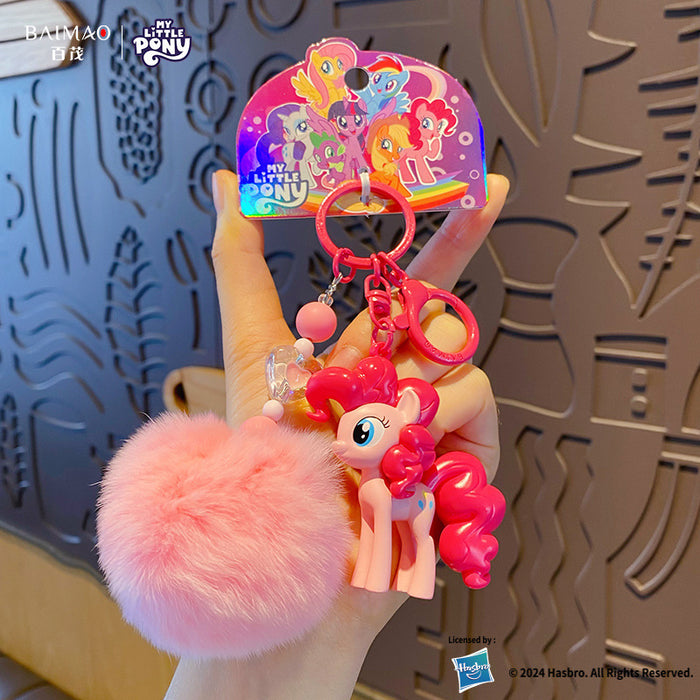 Wholesale Beaded keychain cute doll backpack pendant