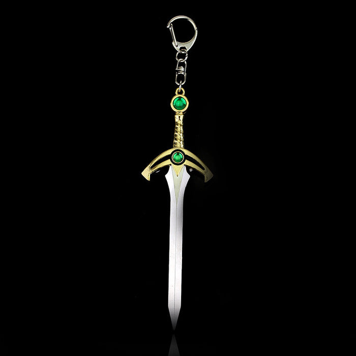 Wholesale Game Accessories Owl Shield Keychain Skyward Sword Necklace JDC-KC-HeY022