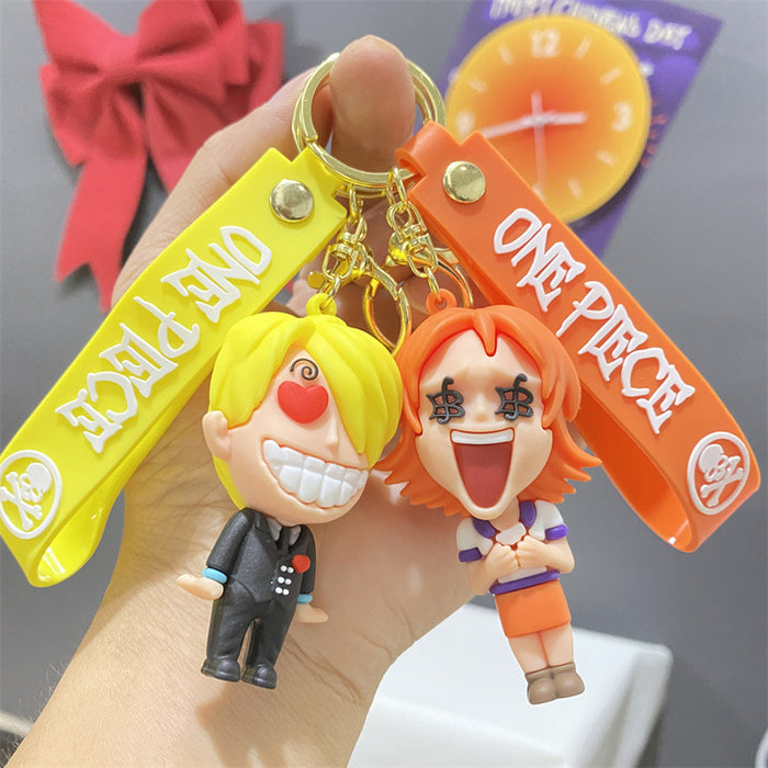 Wholesale PVC Cartoon Doll Keychain JDC-KC-WuYi036