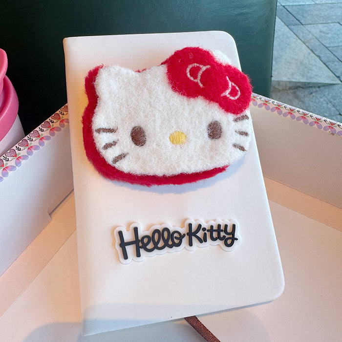 Wholesale Creative Cartoon Plush Notebook High-Value Planner Alphabet Journal Notebook
