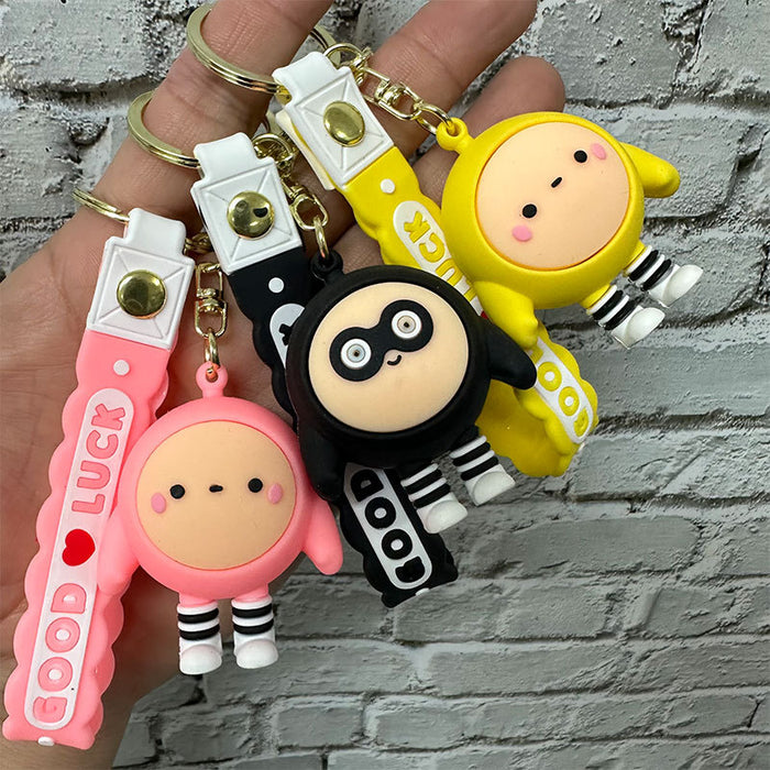 Wholesale PVC Cartoon Doll Keychain JDC-KC-XingS024