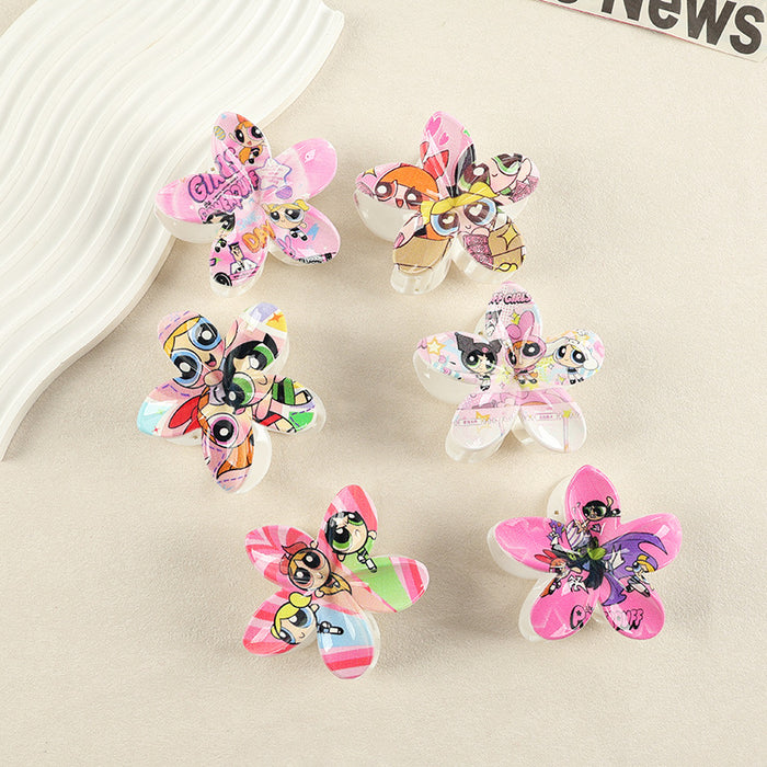 Wholesale Cute frangipani head ornament Hair Clips