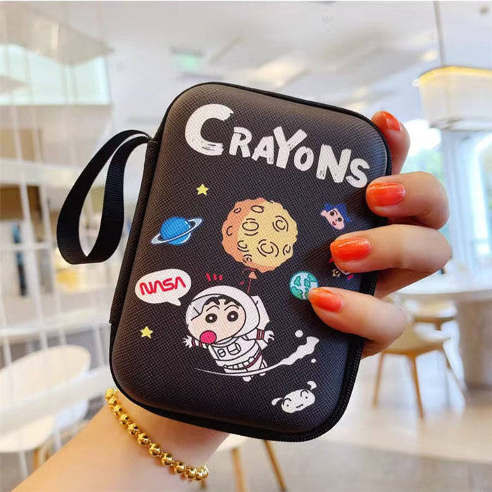 Wholesale  Cartoon  Headset Storage Bag Large Coin Purse Charger Data Cable Hard Disk Mobile Power Storage Box