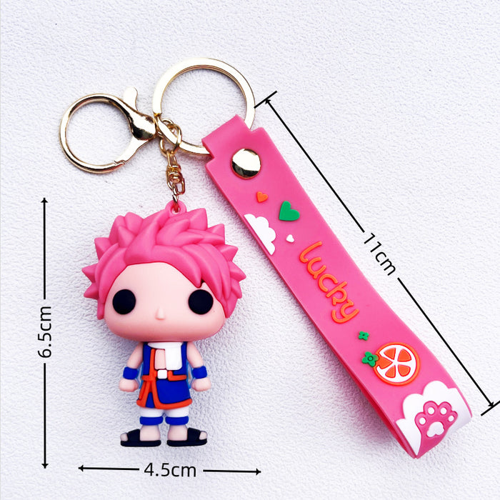 Wholesale PVC Cartoon Doll Keychain JDC-KC-WuYi165