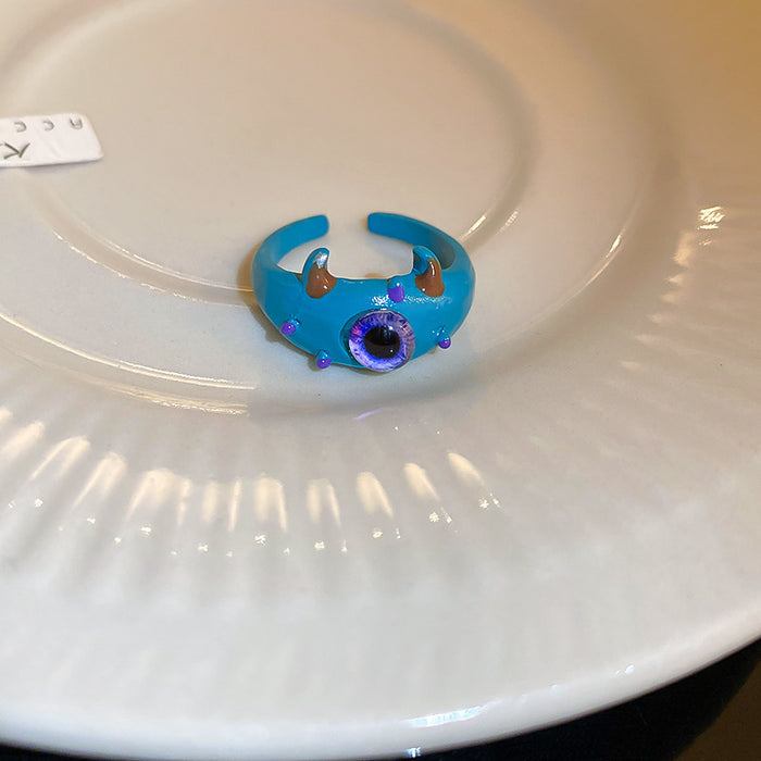 Wholesale Funny ring, niche design, cartoon personality