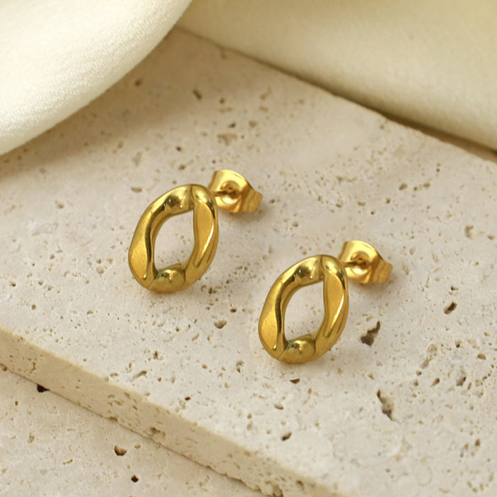 Wholesale Elegant Simple Stylish Geometric Jewelry Accessories Stainless Steel