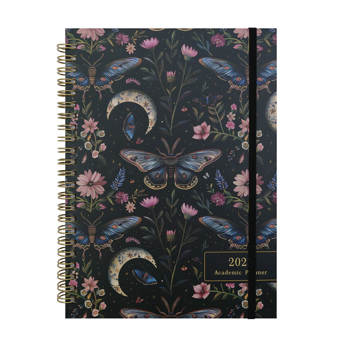 Wholesale Creative Butterfly Design Spiral Planner Notebook A5 Coated Paper Cover
