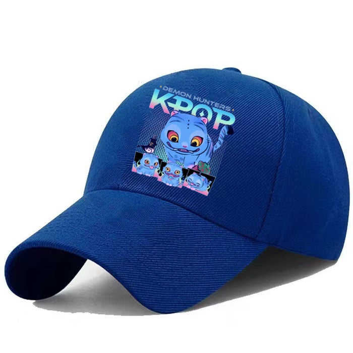 Wholesale Kpop style colorful baseball cap outdoor original design cotton polyester hat