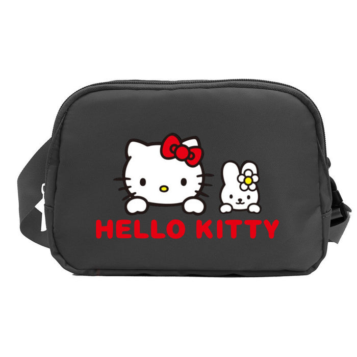 Wholesale Cat Cartoon Waterproof Sports Chest Bag  Versatile Crossbody Bag for Running with Phone Shoulder Bags