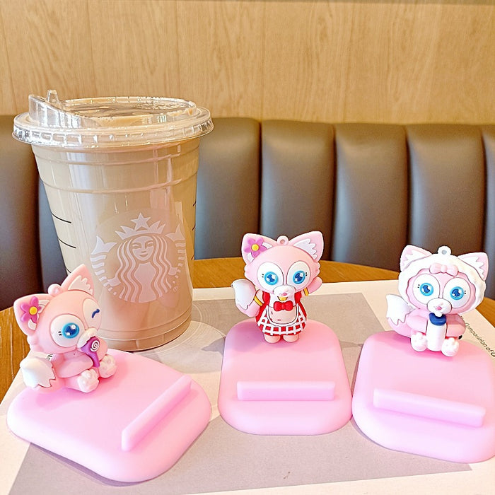 Wholesale PVC Cartoon Doll Mobile Phone Holder JDC-PS-MingT006