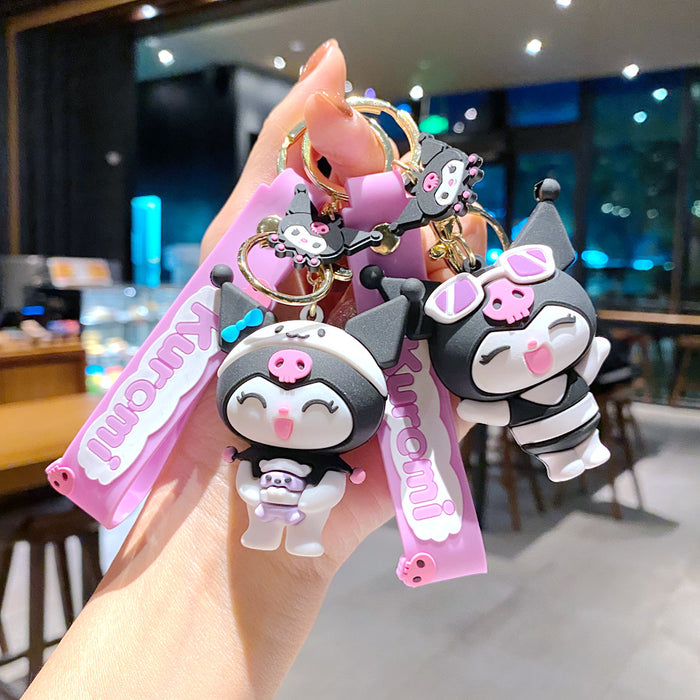 Wholesale Pvc Cartoon Doll Keychain JDC-KC-GongZ044