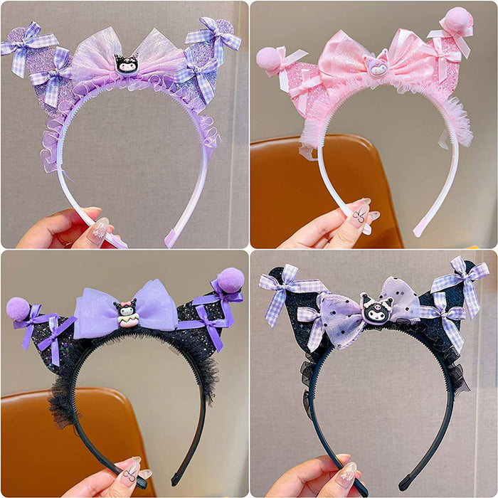 Wholesale Cartoon cute headband girl sweet bow headband little girl