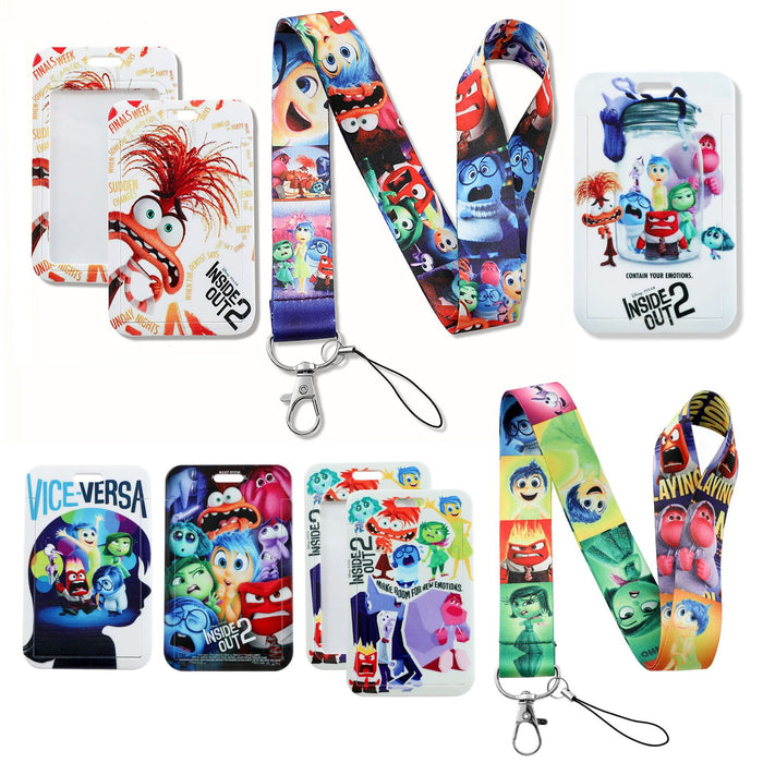 Wholesale Webbing Lanyard Cartoon Mobile Phone Strap Keychain JDC-KC-QiChao008