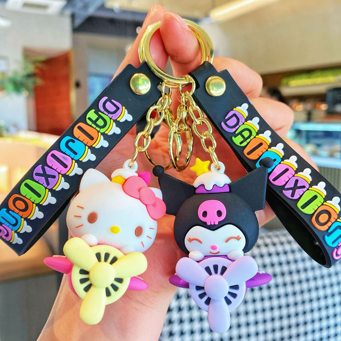 Wholesale  Cartoon Keychain  Keychain Pendant Women's  Couple Key Chain