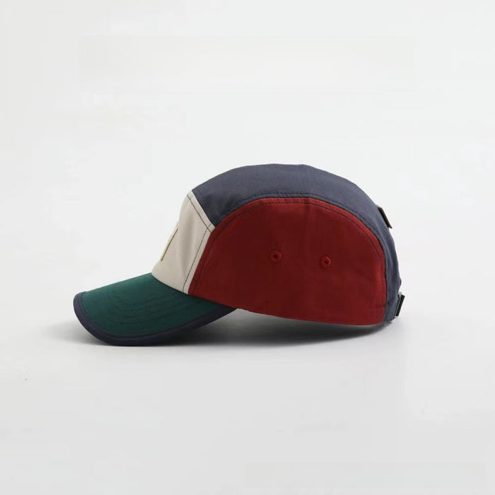 Wholesale Duck tongue hat with personality, soft top, contrasting color, baseball hat, wide brim, versatile