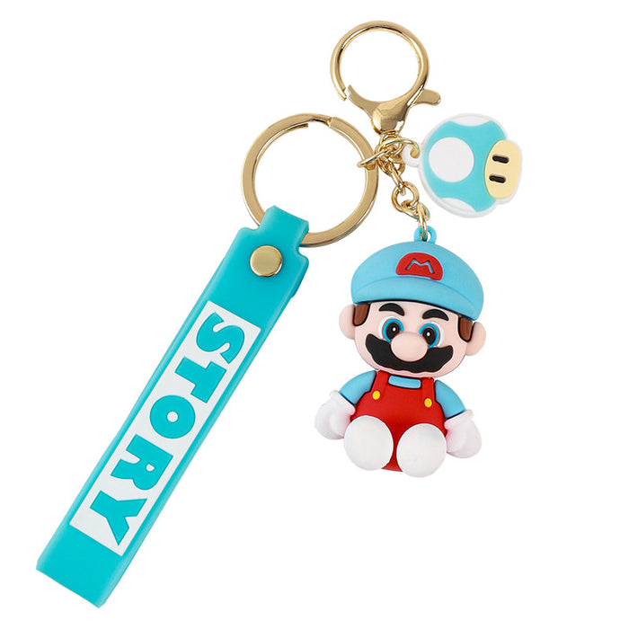 Wholesale Cartoon Doll Silicone Keychain JDC-KC-Benxin023