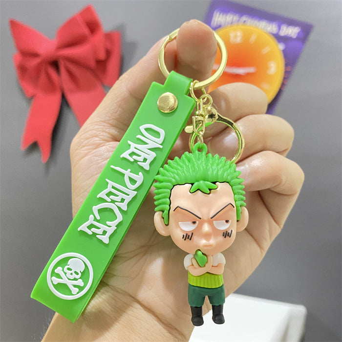 Wholesale PVC Cartoon Doll Keychain JDC-KC-WuYi036