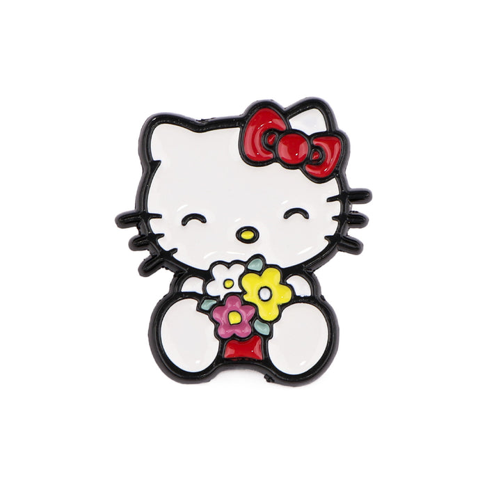 Wholesale Cartoon Red Bow Cat Brooch Badge Clothing Backpack Decorations